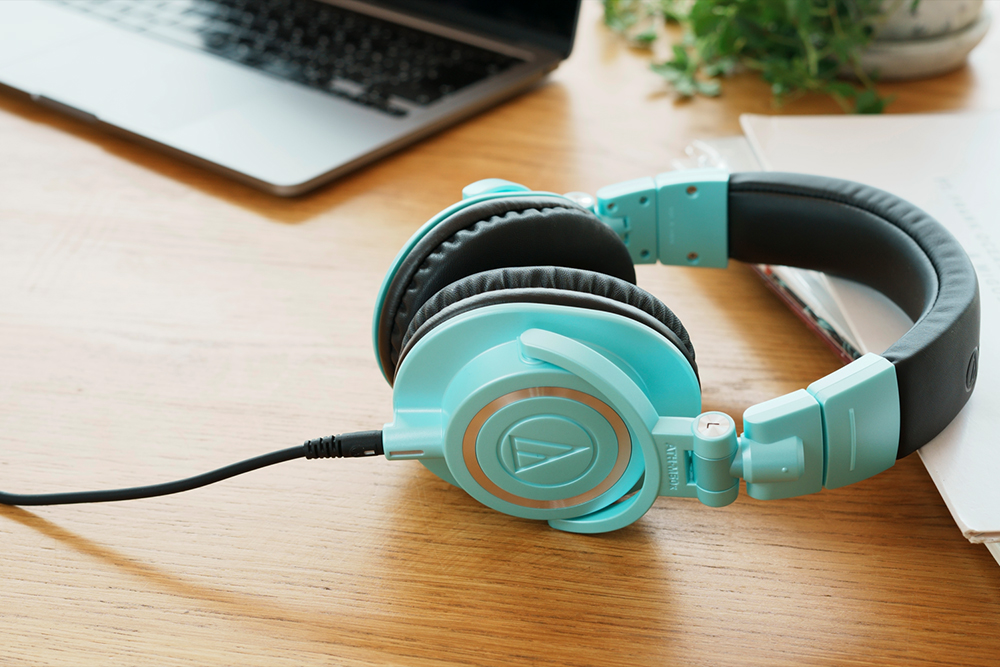 新品同様 ATH-M50x IB Limited Edition ICEBLUE-