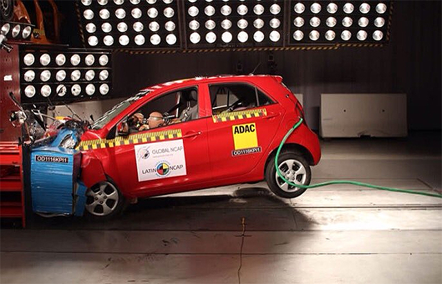  Sin bolsa de aire, Kia Picanto solo obtuvo calificación de 0 estrellas en Latin NCAP | Noticias U-CAR