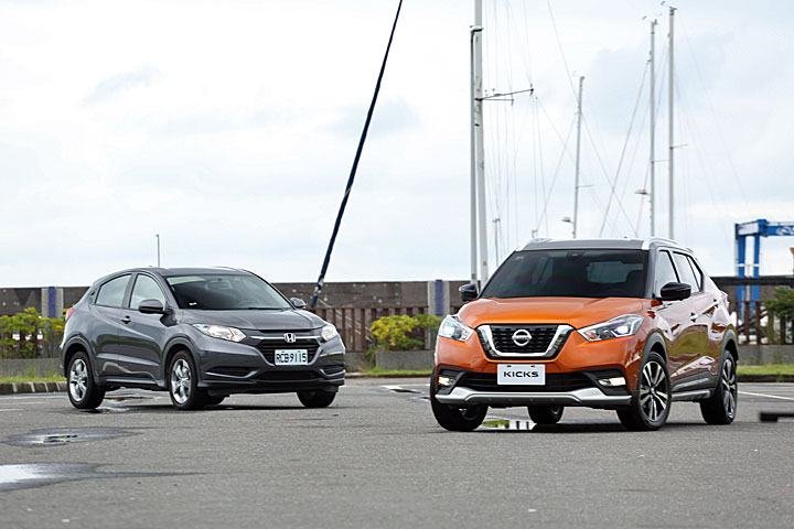 捉對 一場誰都輸不起的對決 Nissan Kicks與honda Hr V U Car試車